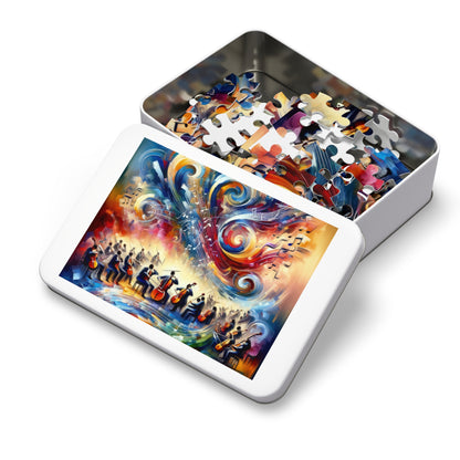 Vibrant Maestro Symphony Jigsaw Puzzle (30, 110, 252, 500,1000-Piece)