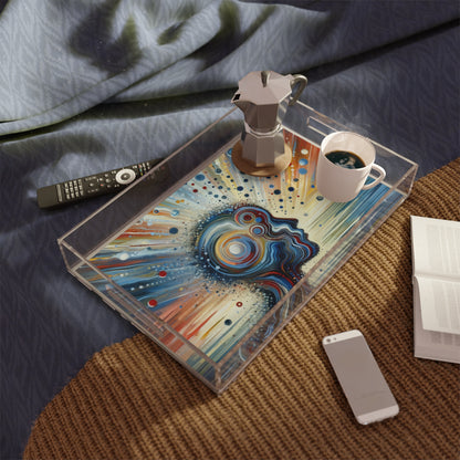 Conscious Ripple Influence Acrylic Serving Tray
