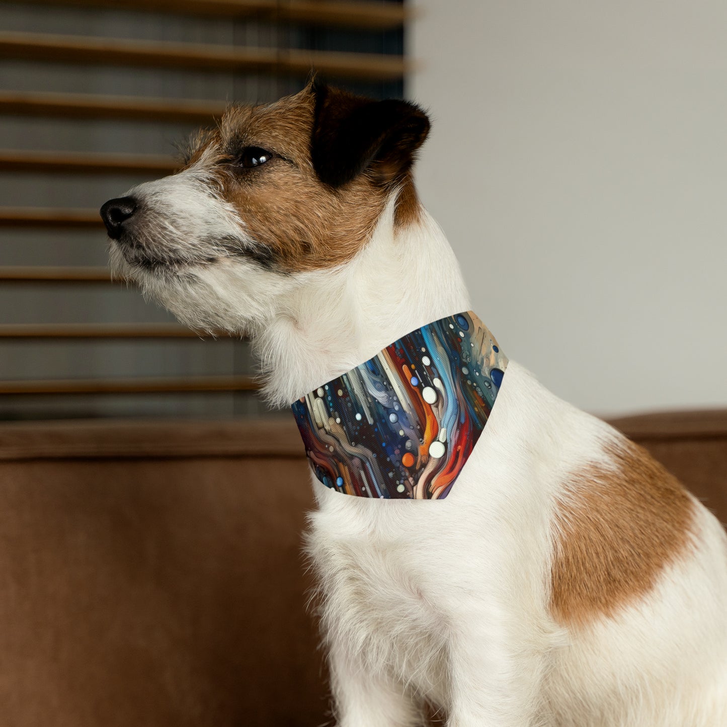 Coherent Change Visualization Pet Bandana Collar