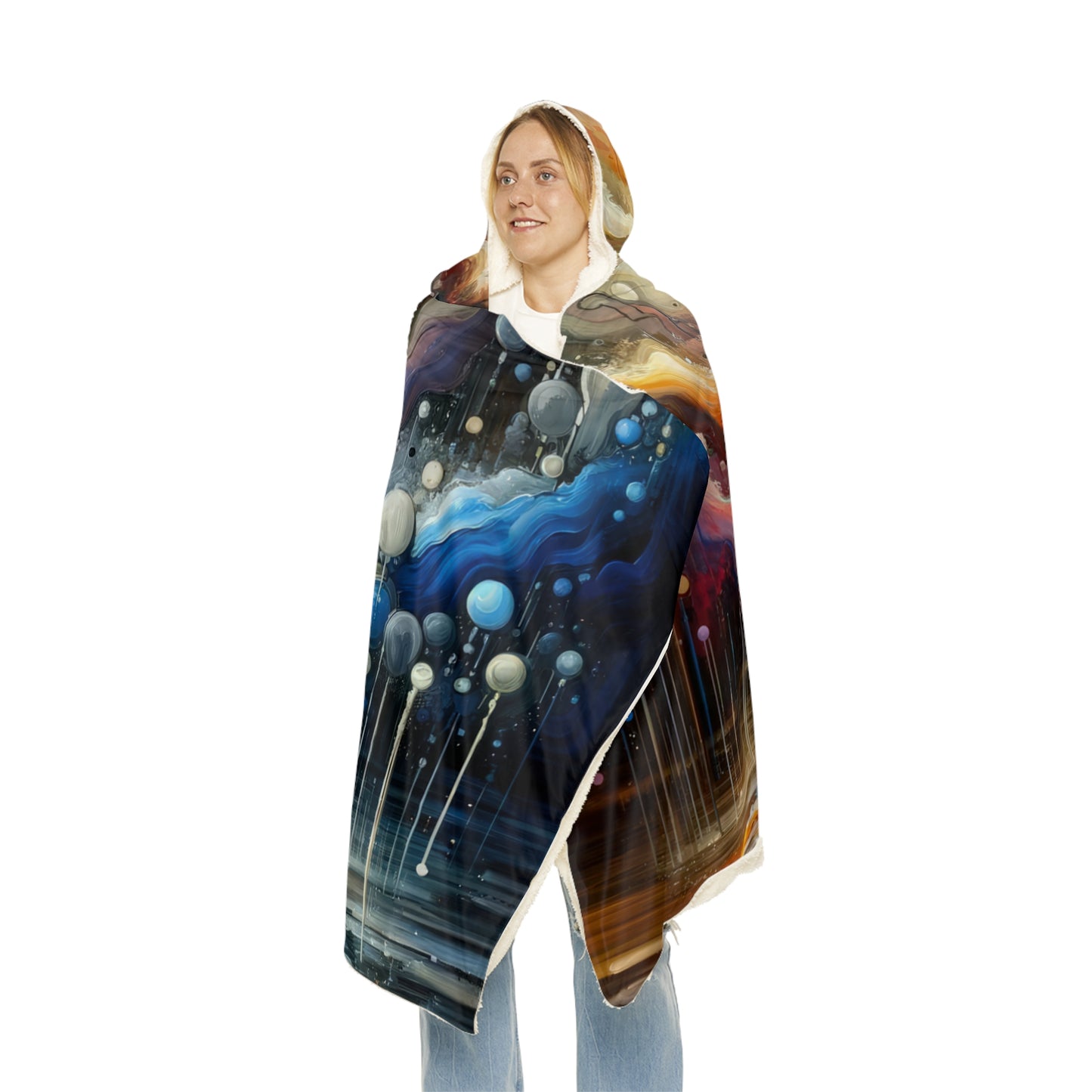 Linguistic Resonance Cascade Snuggle Blanket