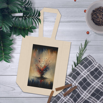 Whispering Thoughts Emergence Double Wine Tote Bag