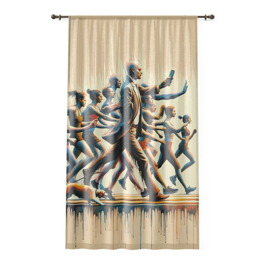 Urban Movement Disconnect Window Curtain