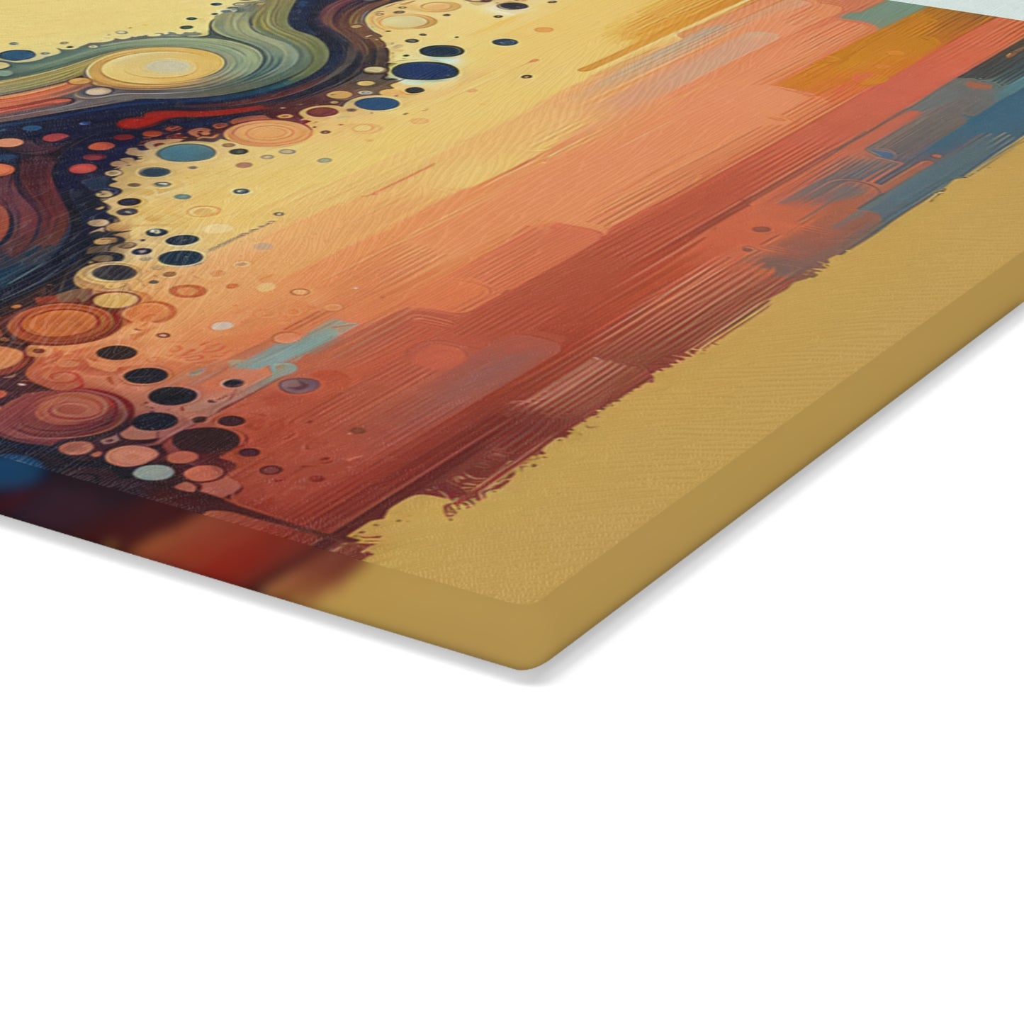 Patience Essence Tachism Glass Cutting Board