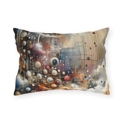 Abstract Mechanical Harmony Outdoor Pillows