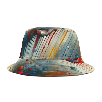 Ears Heart Expression Bucket Hat (AOP)