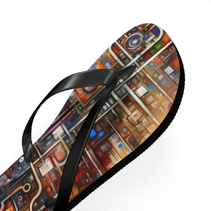 Grandest App Tapestry Flip Flops