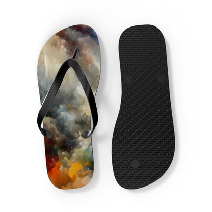 Unspoken Symphony Ethereal Flip Flops