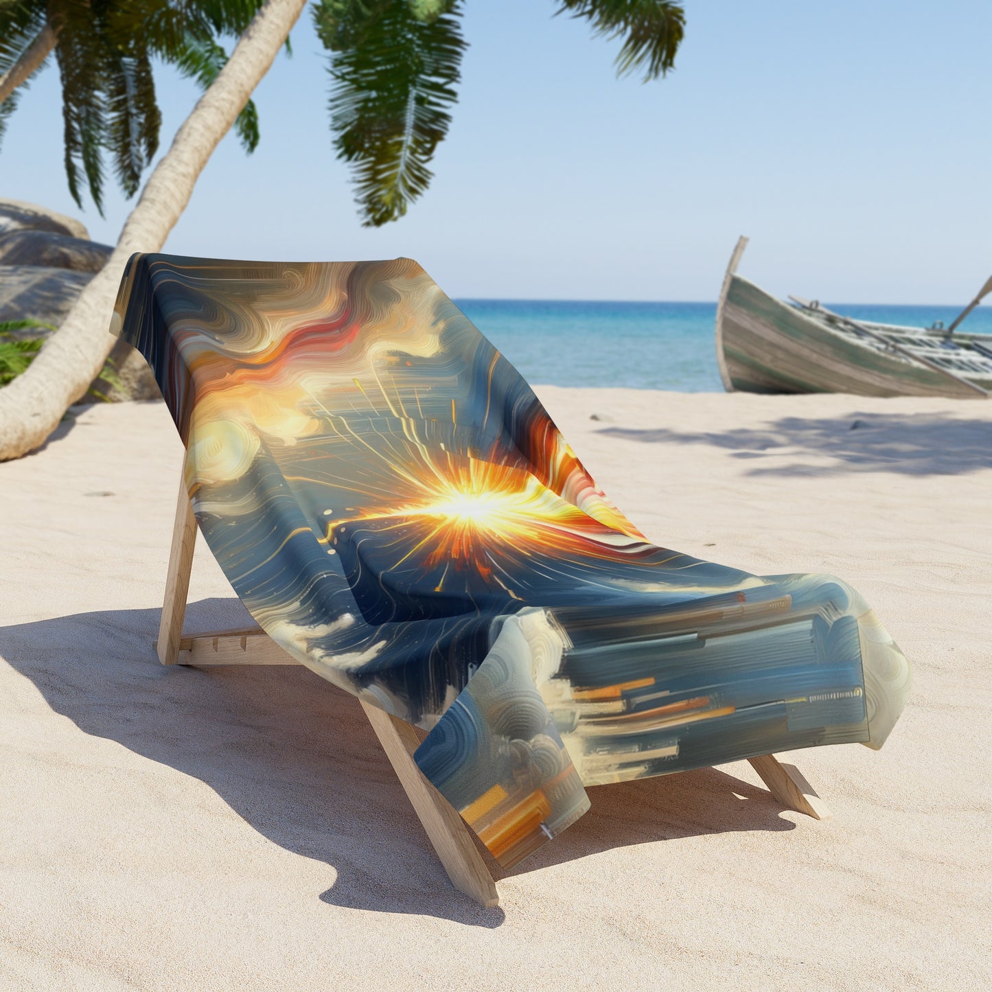 Ignite Spark Transformation Beach Towel