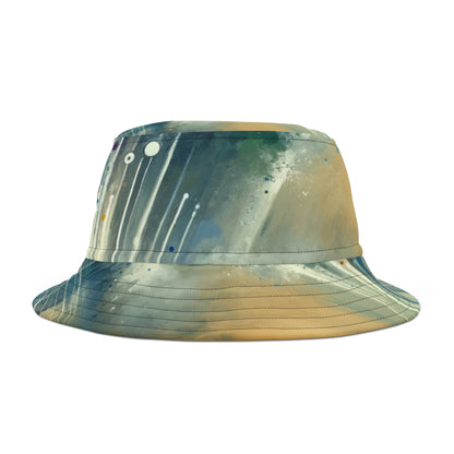 Tachism Digital Escape Bucket Hat (AOP)