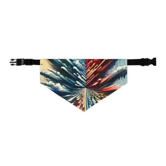 Rapid Perspective Shift Pet Bandana Collar