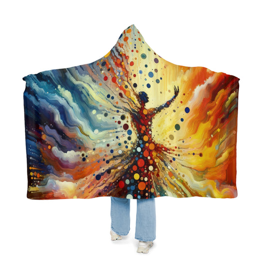 Vibrant Growth Symphony Snuggle Blanket