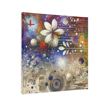 Inner Algorithm Synthesis Canvas Photo Tile
