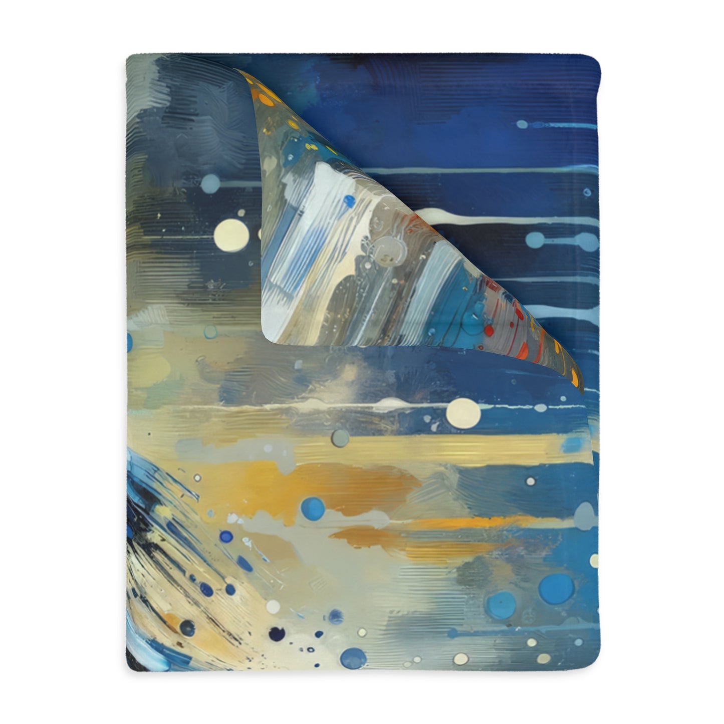 Empowering Mastery Cascade Velveteen Microfiber Blanket (Two-sided print)