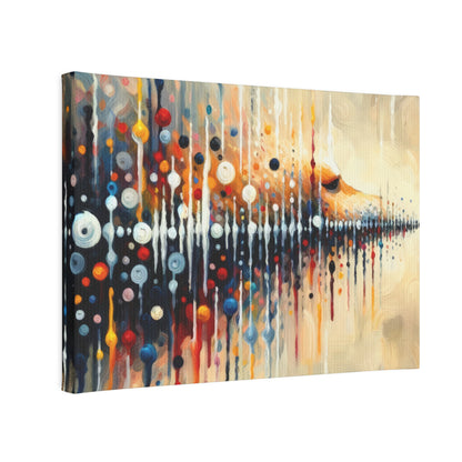 Distant Barking Echoes Canvas Photo Tile