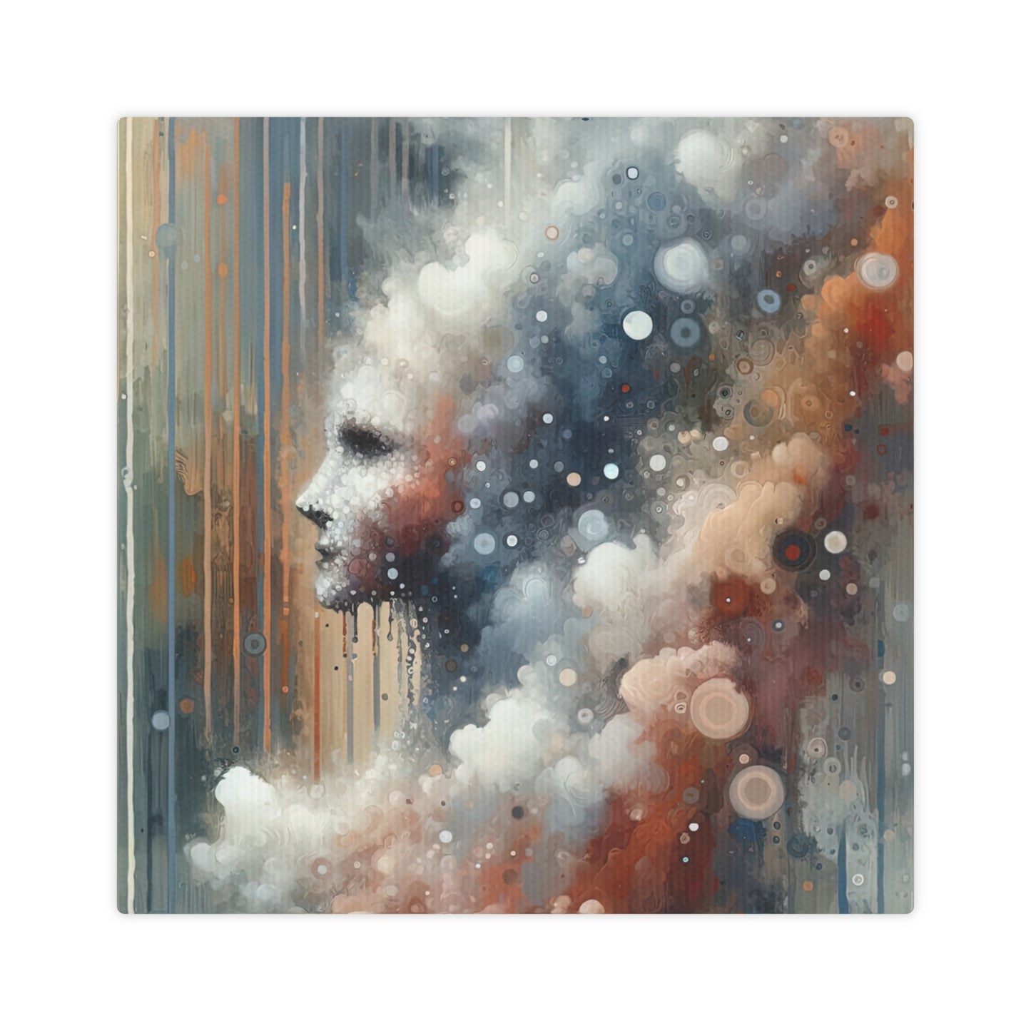 Ephemeral Hour Residue Canvas Photo Tile