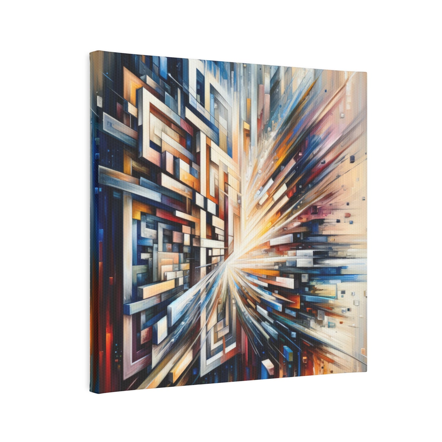 Pieces Unifying Focus Canvas Photo Tile