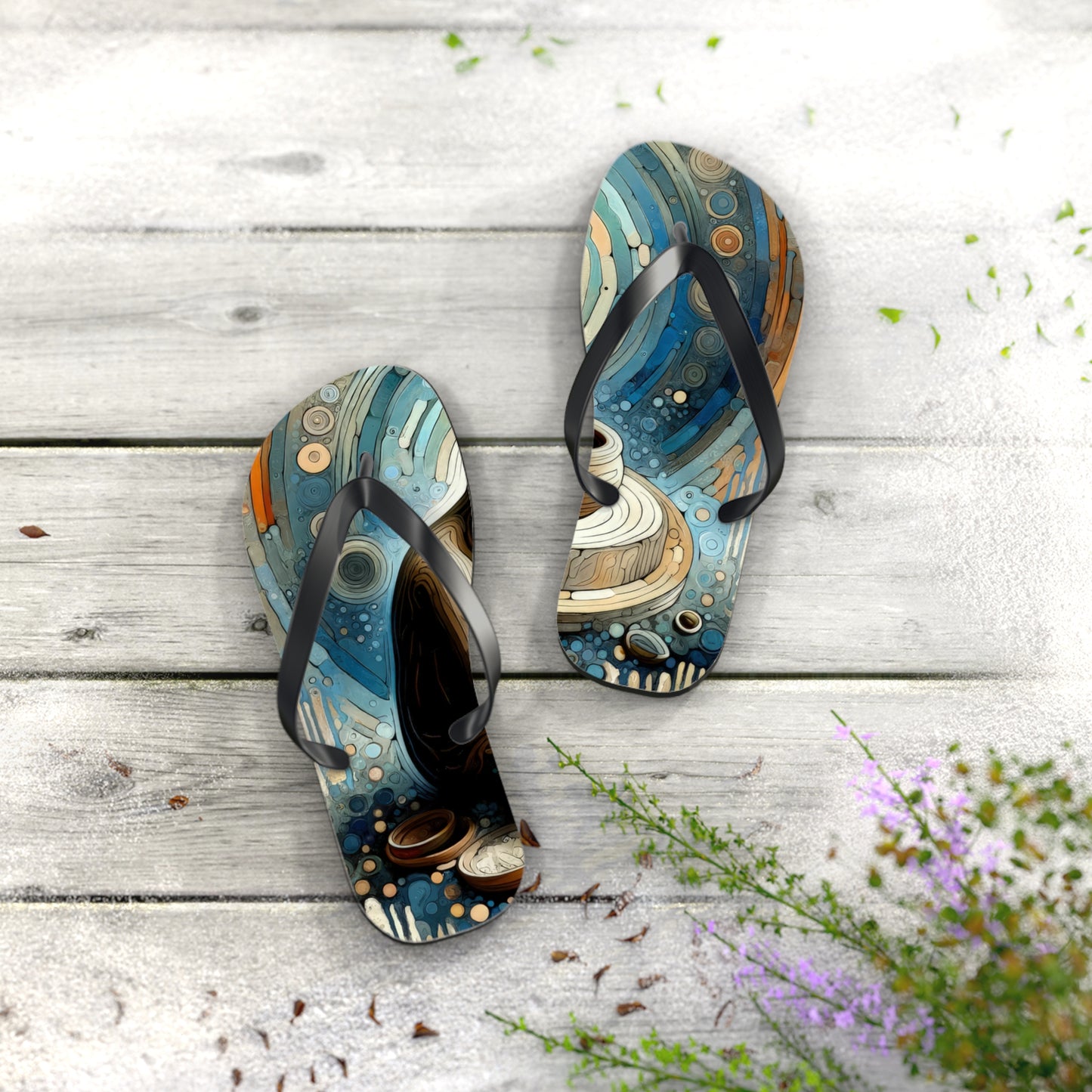 Crafting Semantic Pottery Flip Flops