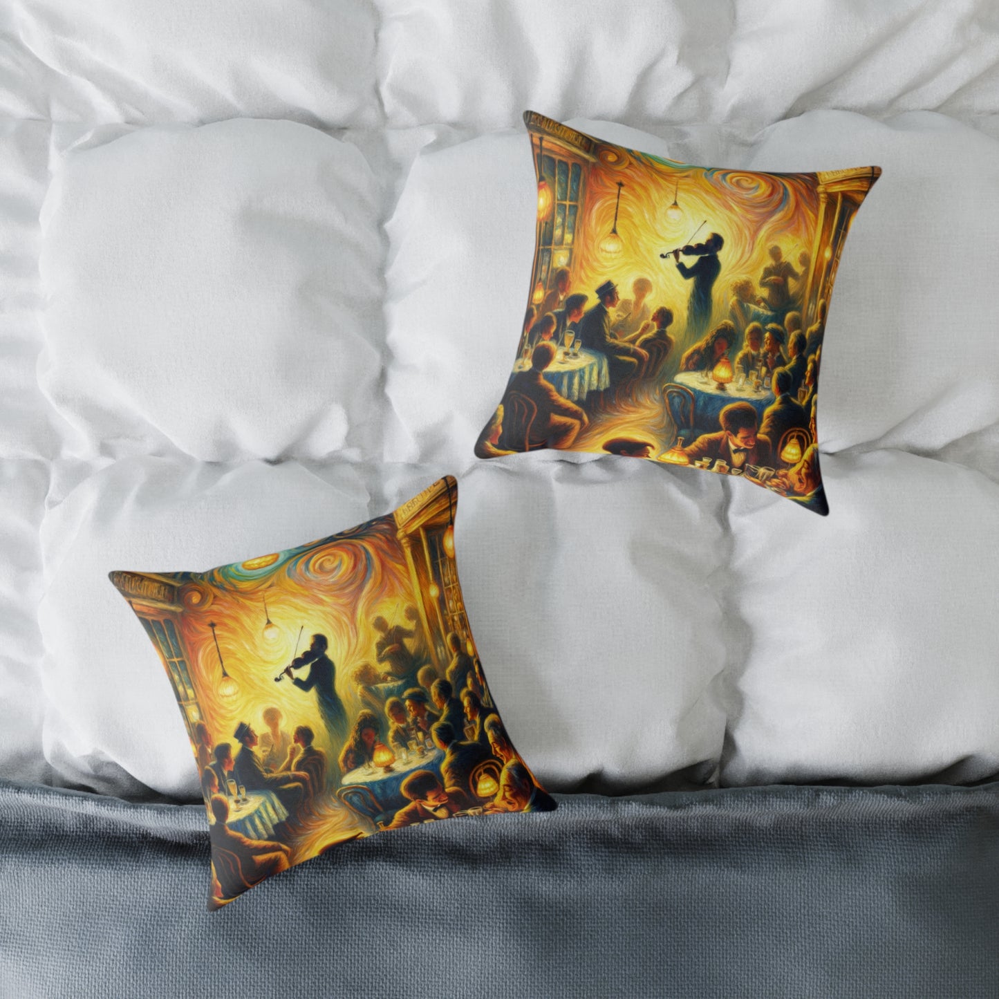Bistro Emotive Entry Spun Polyester Pillow