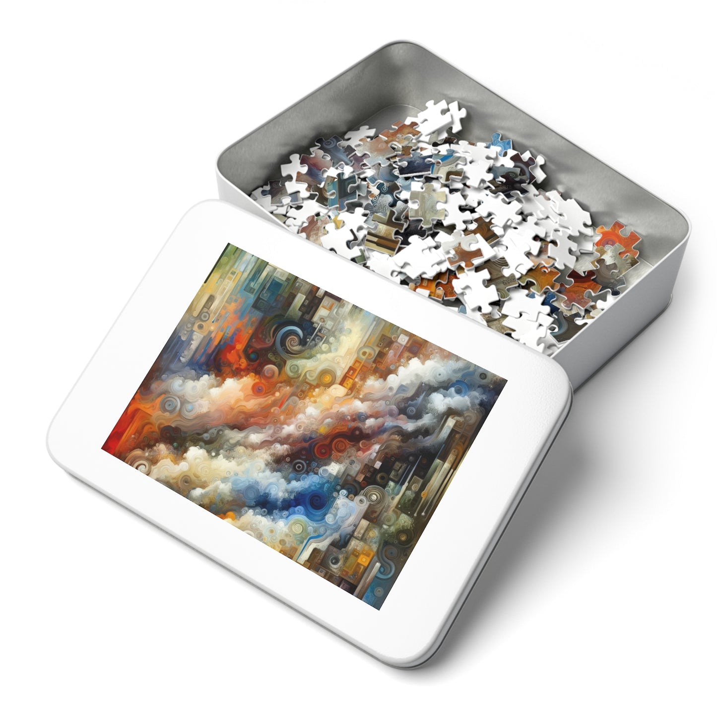 Tachist Unity Diversity Jigsaw Puzzle (30, 110, 252, 500,1000-Piece)