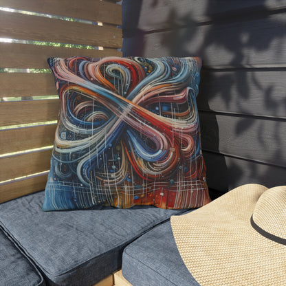 Humanity Tapestry Unification Outdoor Pillows