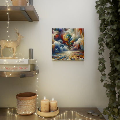 Sensory Thought Awakening Canvas Photo Tile