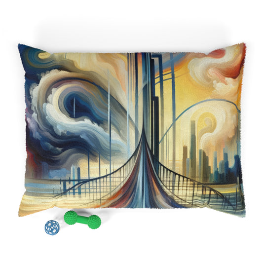 Conscious Bridge Tachism Pet Bed