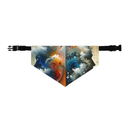 Connected Isolation Paradox Pet Bandana Collar