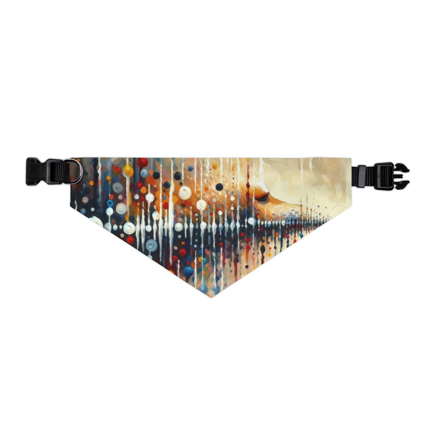 Distant Barking Echoes Pet Bandana Collar