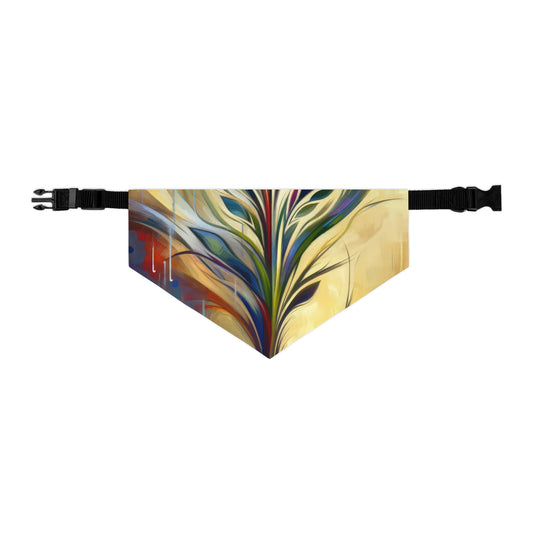 Pruning Distraction Tachism Pet Bandana Collar