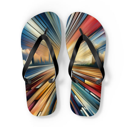 Strategic Horizon Tachism Flip Flops