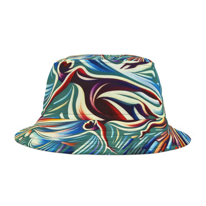 Choreographic Mindful Tachism Bucket Hat (AOP)