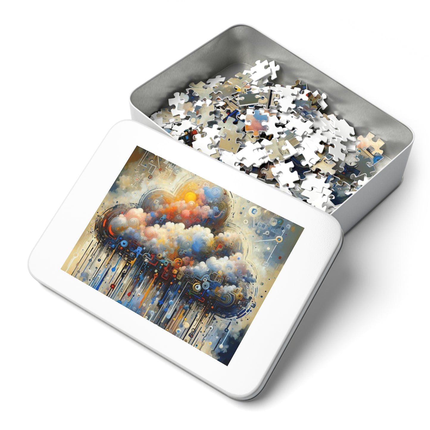 Cloud Community Crafting Jigsaw Puzzle (30, 110, 252, 500,1000-Piece)