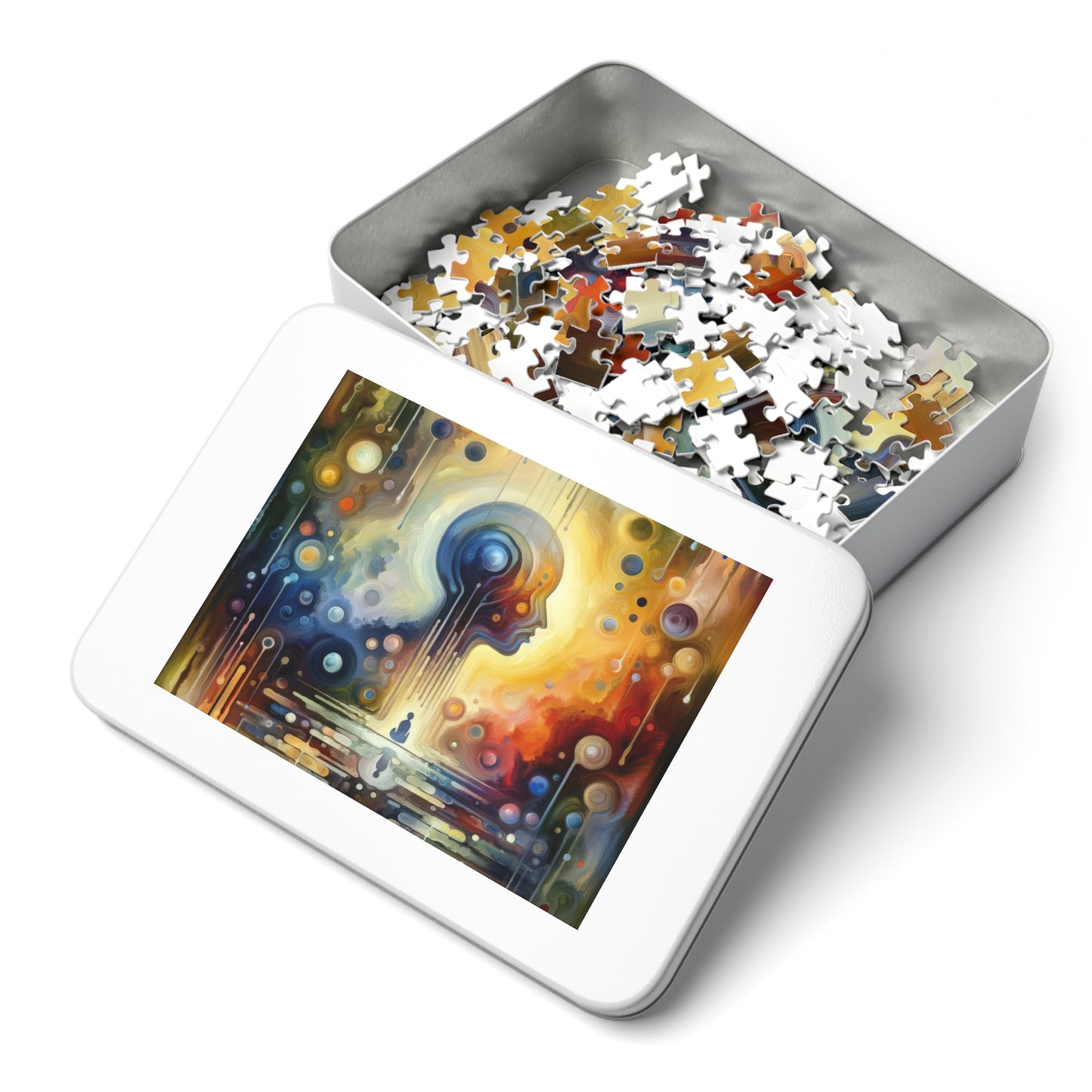 Reflective Oneness Healing Jigsaw Puzzle (30, 110, 252, 500,1000-Piece)