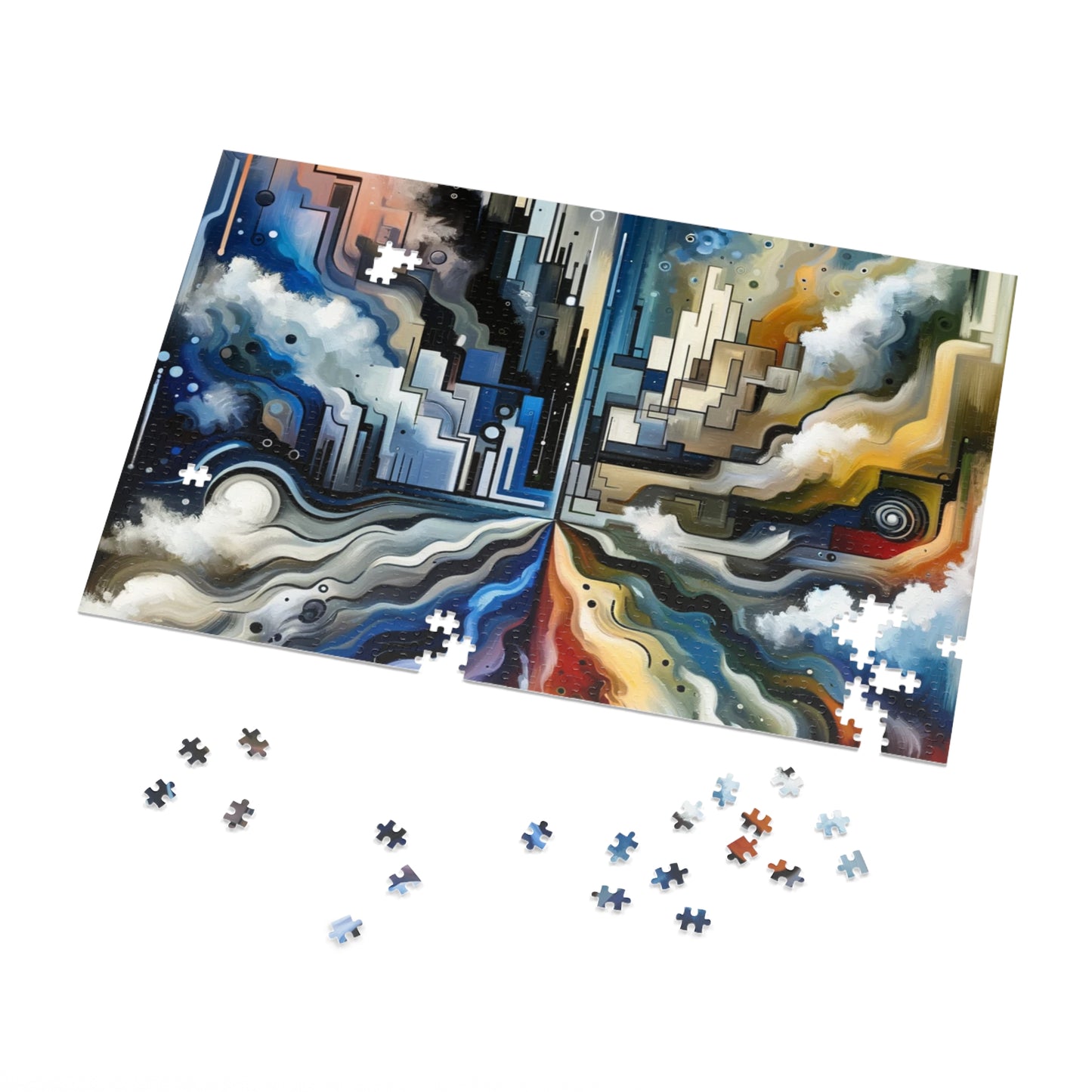 Digital Divide Navigation Jigsaw Puzzle (30, 110, 252, 500,1000-Piece)