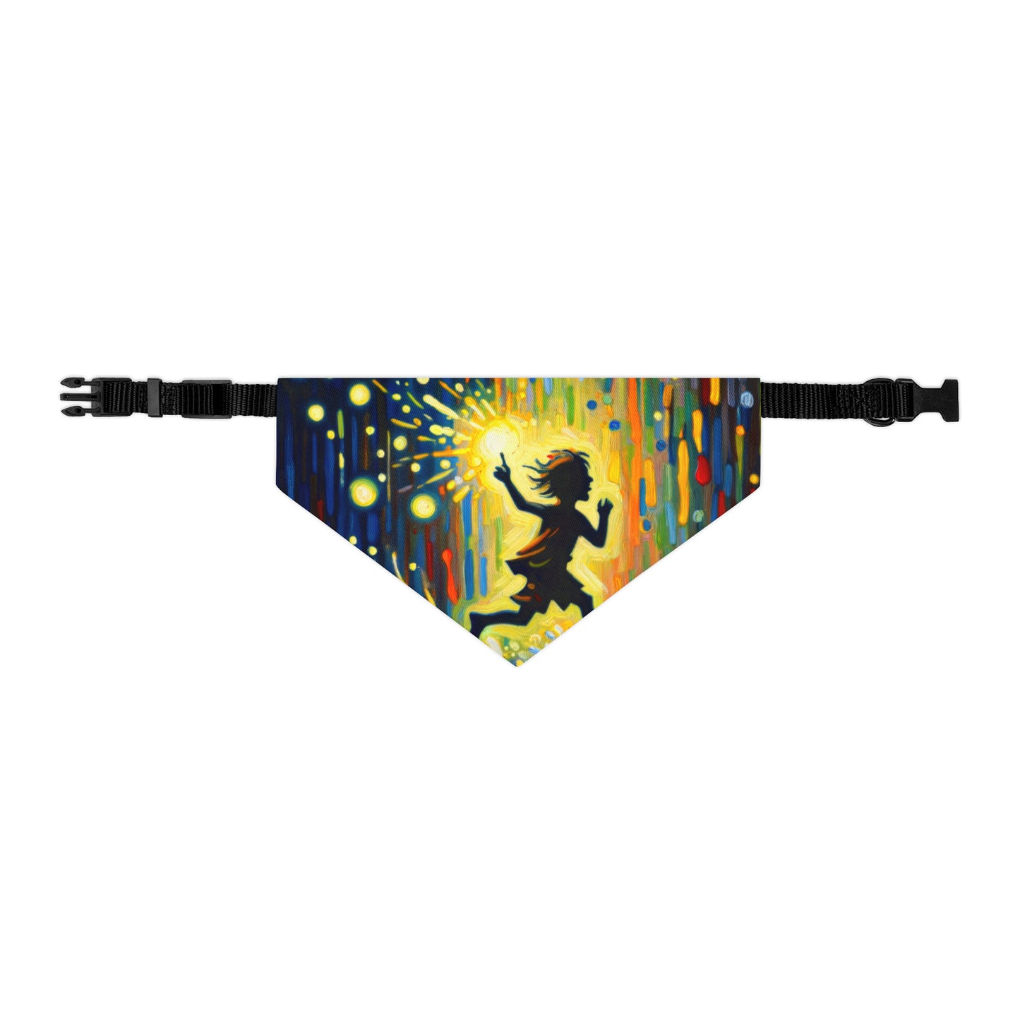 Child Firefly Chase Pet Bandana Collar