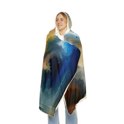 Resonance Abstract Healing Snuggle Blanket