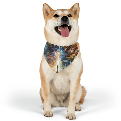 Converging Unity Path Pet Bandana Collar
