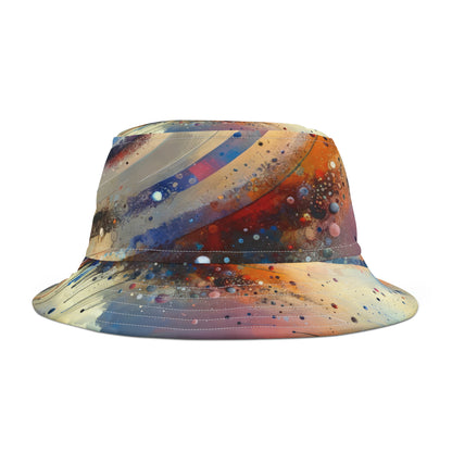 Conscious Rings Tachism Bucket Hat (AOP)