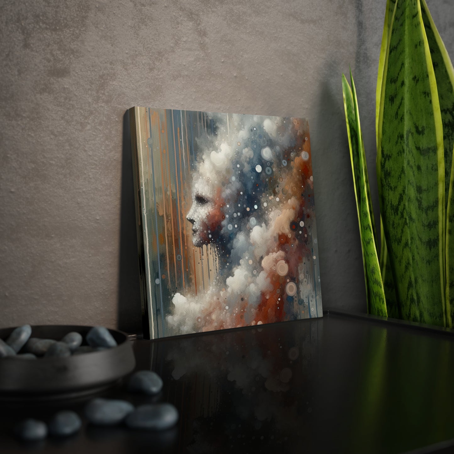 Ephemeral Hour Residue Canvas Photo Tile