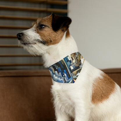 Digital Divide Navigation Pet Bandana Collar