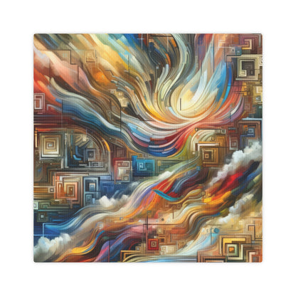 Woven Progress Tapestry Canvas Photo Tile