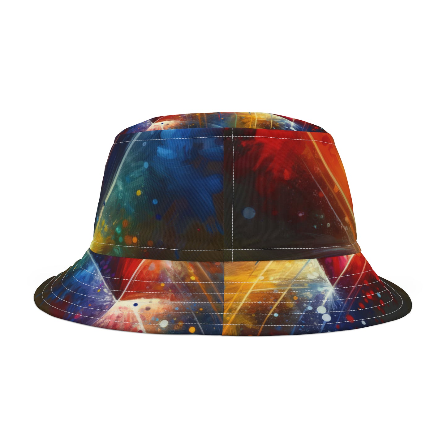 Prismatic Light Spectrum Bucket Hat (AOP)