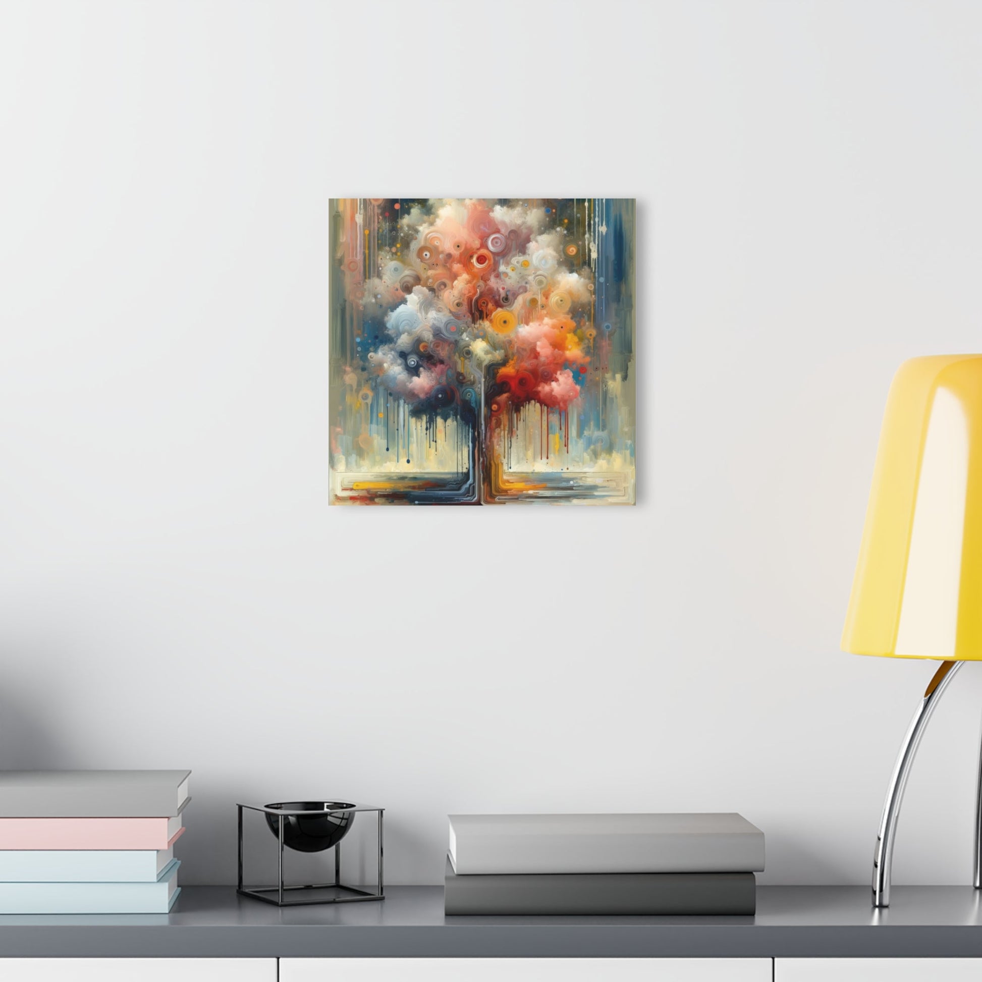 Abstract Beliefs Reflection Acrylic Prints (French Cleat Hanging) - ATUH.ART