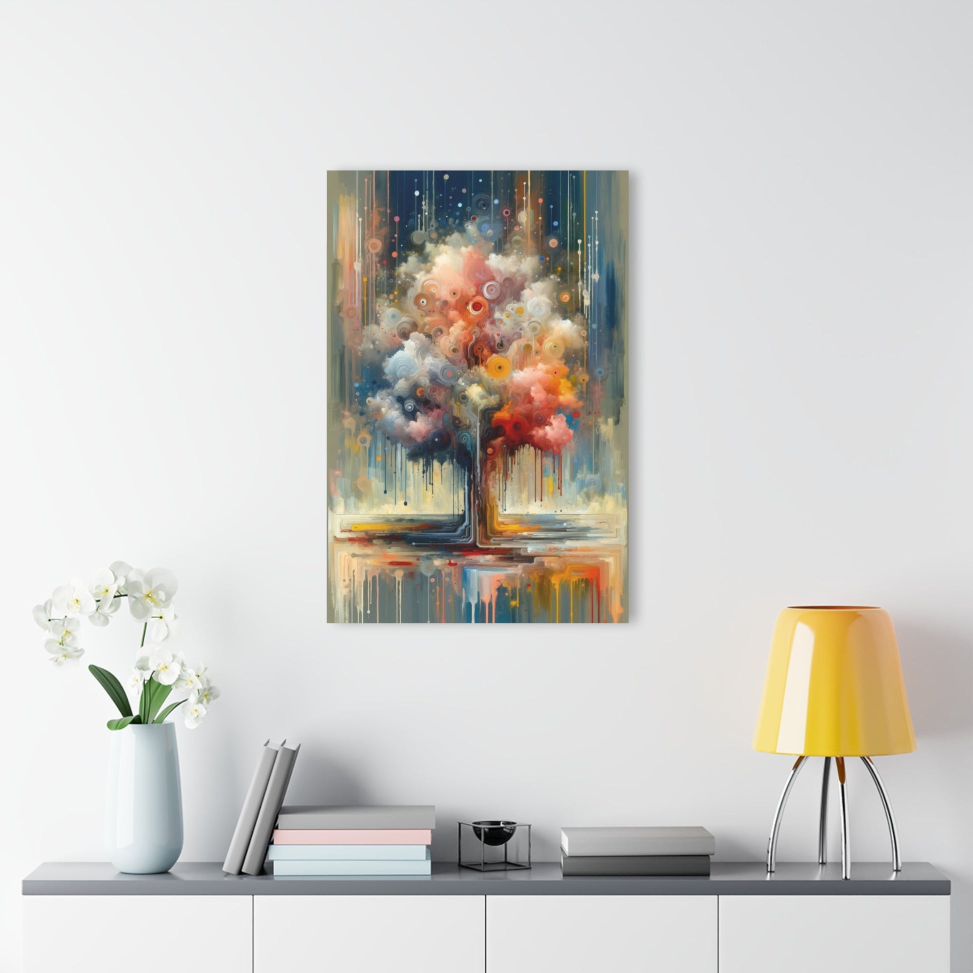 Abstract Beliefs Reflection Acrylic Prints (French Cleat Hanging) - ATUH.ART