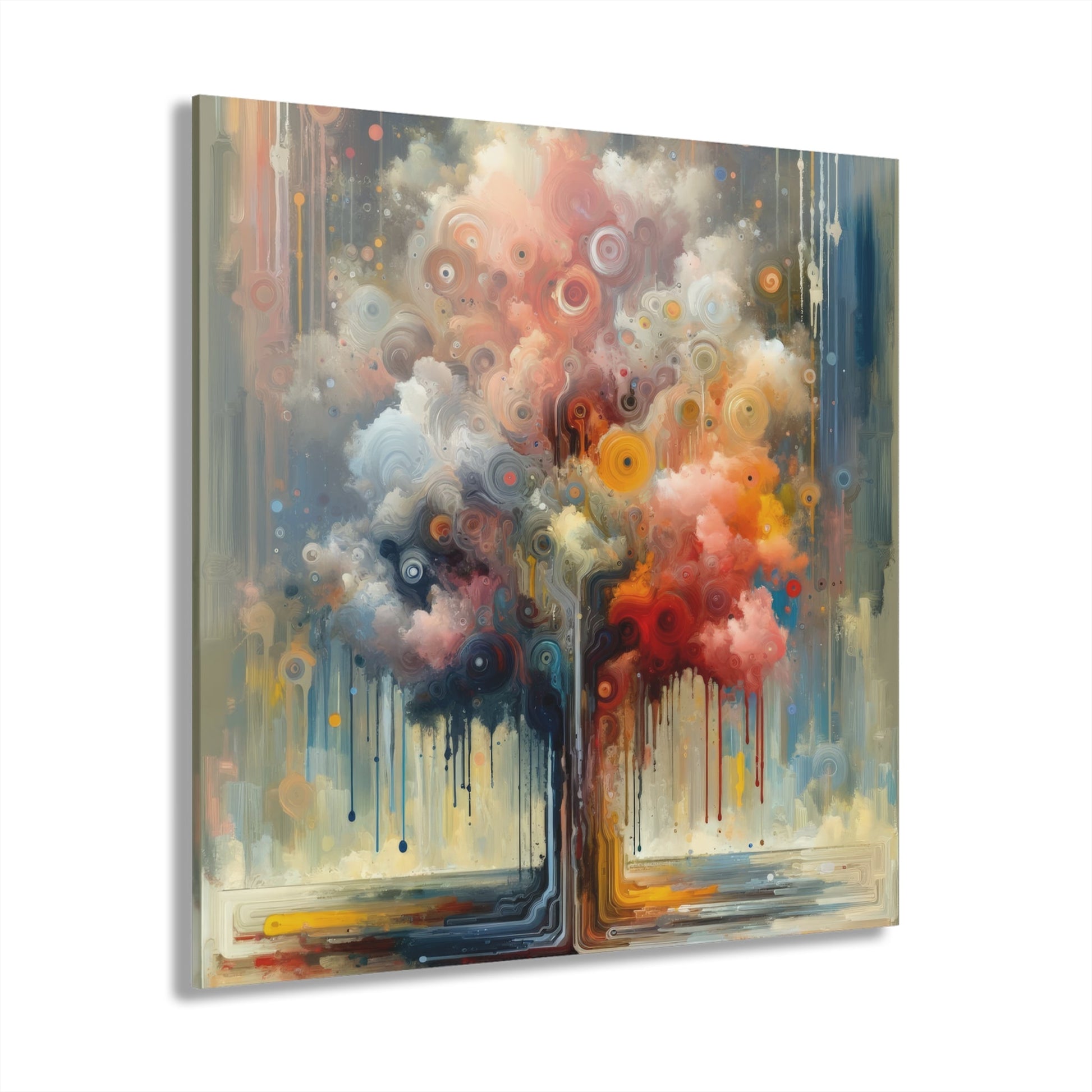 Abstract Beliefs Reflection Acrylic Prints (French Cleat Hanging) - ATUH.ART