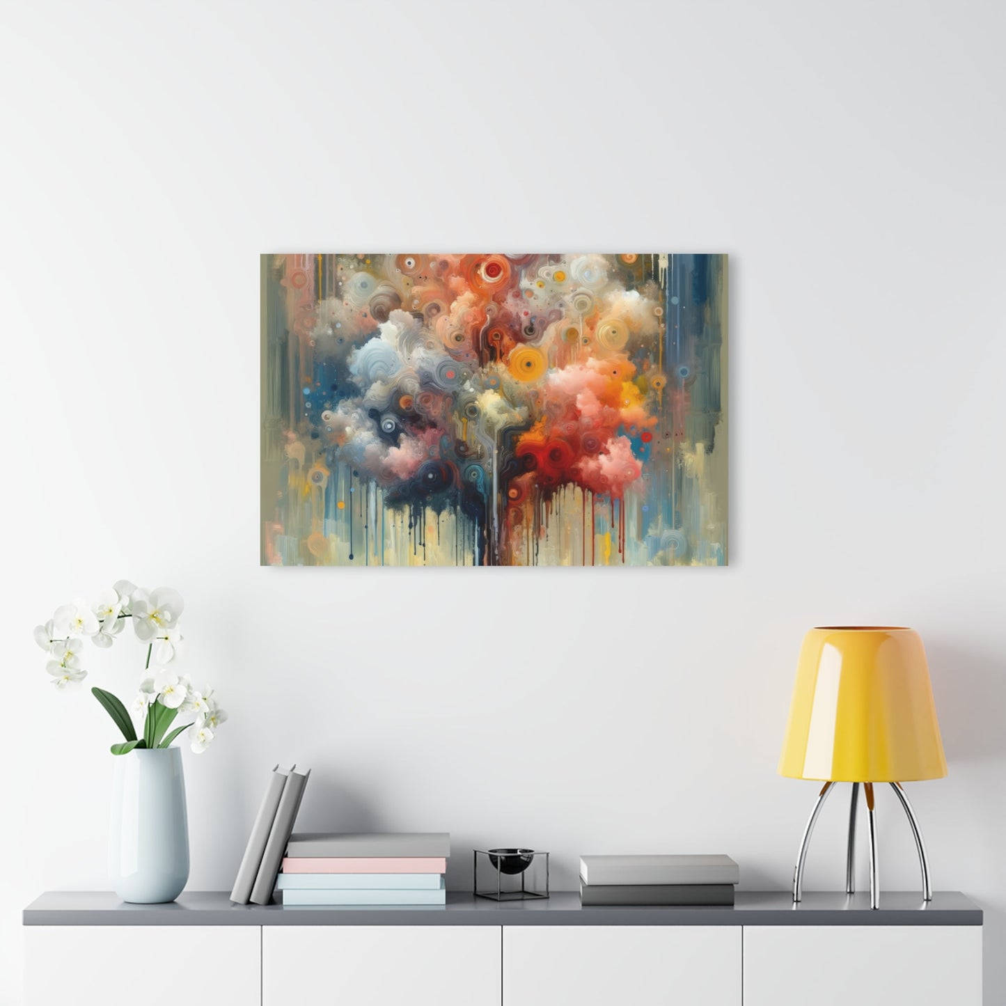 Abstract Beliefs Reflection Acrylic Prints (French Cleat Hanging) - ATUH.ART