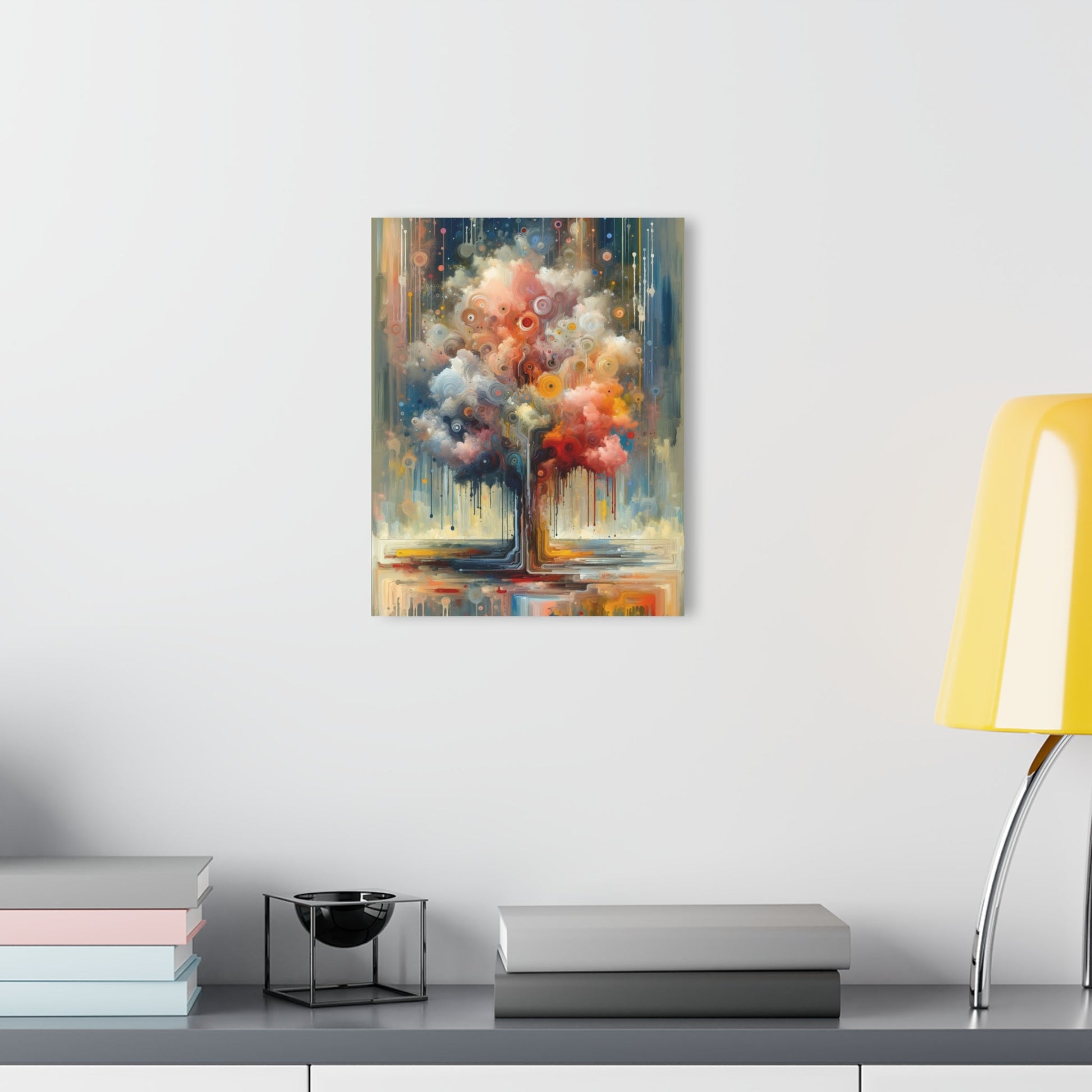 Abstract Beliefs Reflection Acrylic Prints (French Cleat Hanging) - ATUH.ART
