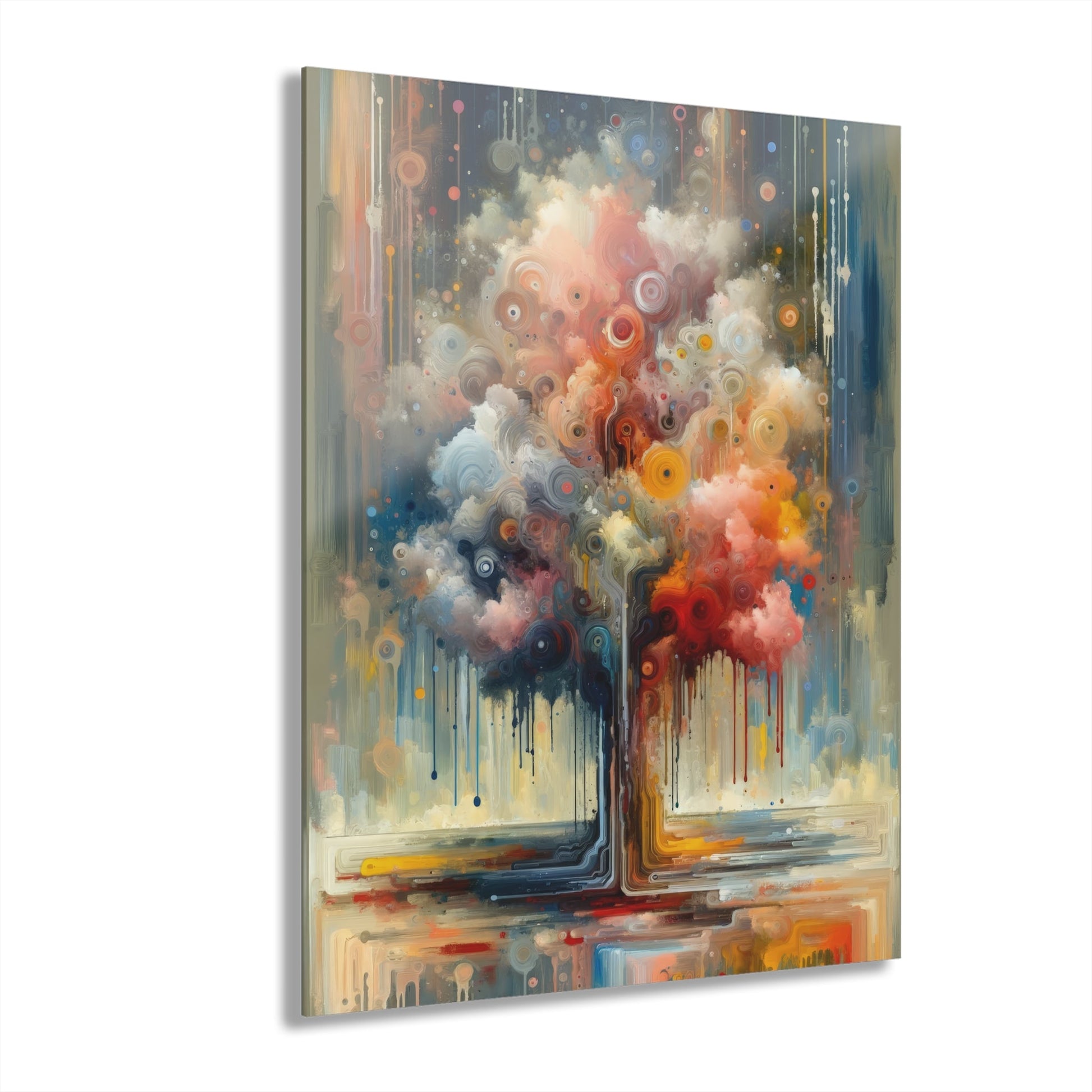 Abstract Beliefs Reflection Acrylic Prints (French Cleat Hanging) - ATUH.ART