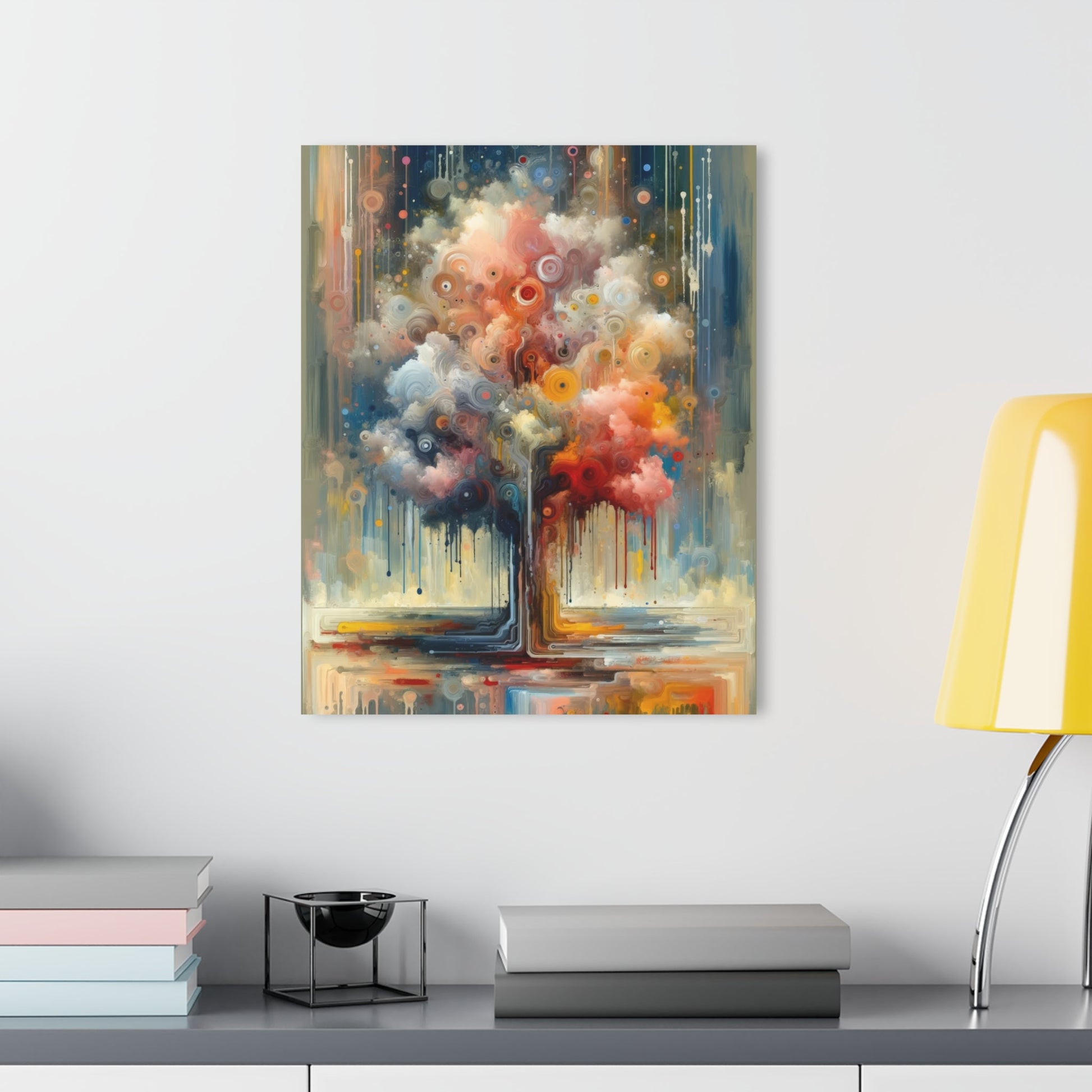 Abstract Beliefs Reflection Acrylic Prints (French Cleat Hanging) - ATUH.ART