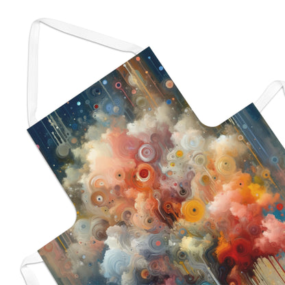 Abstract Beliefs Reflection Adult Apron (AOP) - ATUH.ART